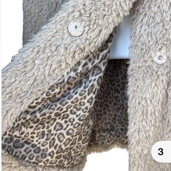NWT Kenneth Cole Beige Teddy Jacket size 1X - Picture 8 of 11